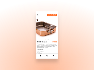 DailyUI #10 - E-Commerce Shop (Single Item) app dailyui design ui ux web