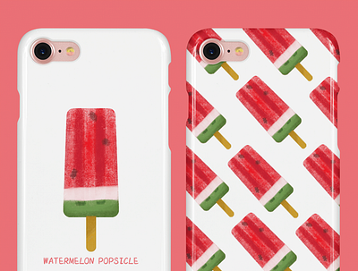 Watermelon popsicle