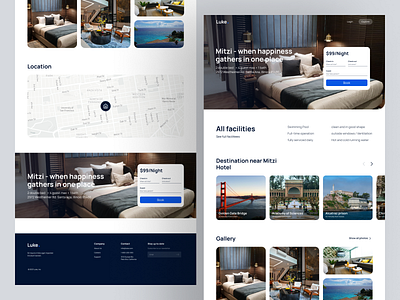 Hotel Booking Website Design profile