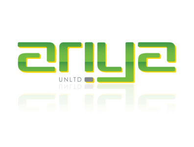 Ariya UNLTD design logo vector