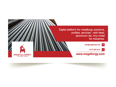 Megallurgy branding design logo metal