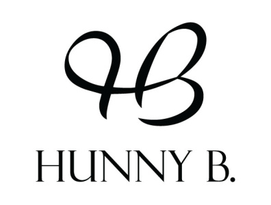 Hunny B. branding design fashion logo vector