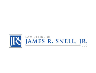 James R. Snell, JR. branding design law firm logo office vector