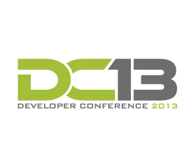 DC13 2013 branding conference design developer logo vector