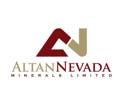 Altan Nevada branding design logo minerals vector