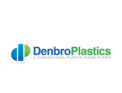 Dembro Plastics branding design logo plastic plates vector