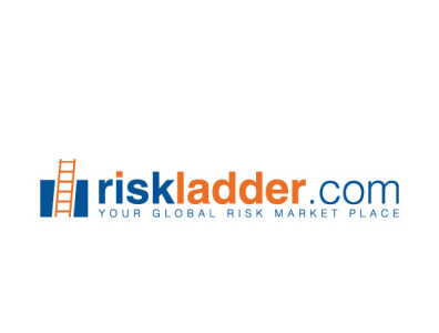 Risk Ladder branding design logo marketplace risk vector