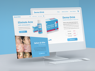 Derma Drink UX/UI