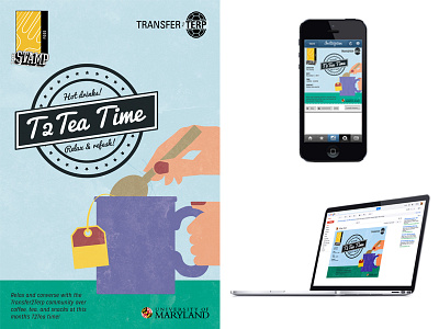 Tea Time Poster/Web Design