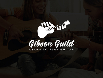 Gibson Guild brandidentity branding business logo clean concept creative logo famous guitar brands google graphic design guitar logo design branding logodesign music logo unique