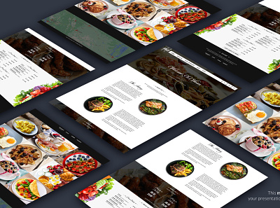 WOUM RESTAURANT Ui design branding concept creative design facebook food google graphic design mockups regular regular show uidesign unique uxdesign webdesign