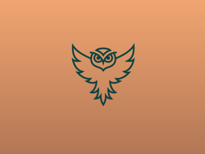 Owl Minimal logo design