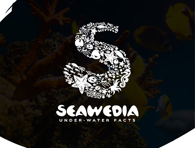 Seawedia brand design brandidentity branding concept creative google graphic design lofo design logo ocean ocean life sea seal search seawedia serif unique uniquelogo