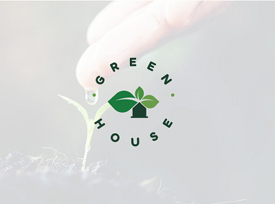 GREEN HOUSE brand design brandidentity branding branding design clean colors concept creative daily design graphic design green green logo greenery greenhouse leafs logo retro unique vintage