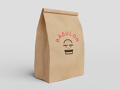 Basulon Food Truck burger face food truck hamburger logo man sandwich