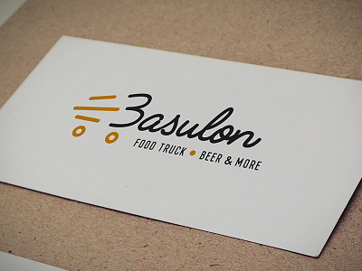 Basulon Food Truck food food truck logo sandwich truck