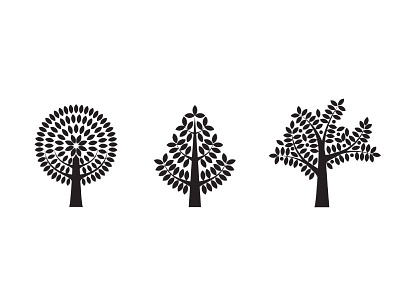 Stylized trees