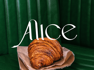 ALICE restaurant // logo branding design graphic design identity logo typography