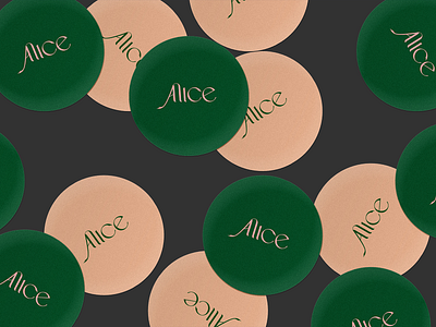 ALICE restaurant // logo & Identity branding design graphic design identity logo typography vector
