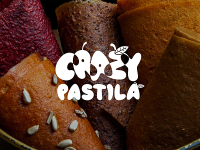 Crazy Pastila | Logo branding design food design graphic design identity illustration logo typography vector
