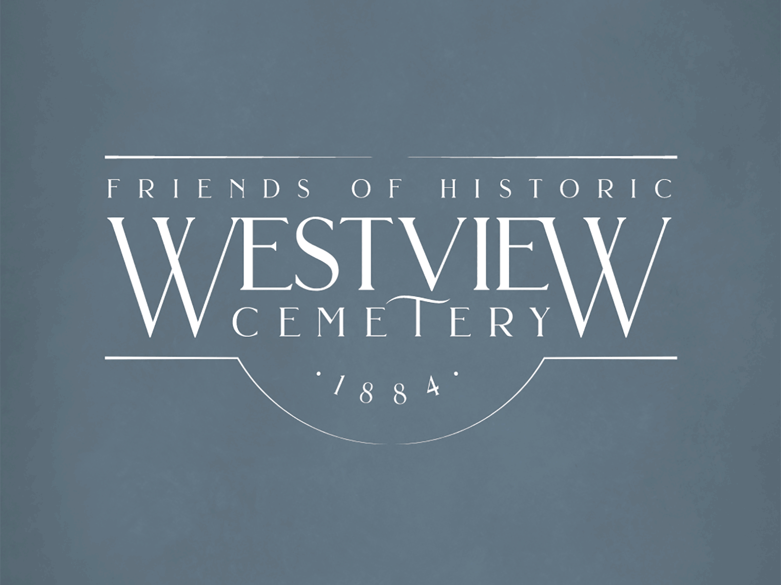 Friends of Westview Cemetery by Jen Odom branding icon logo logos typography