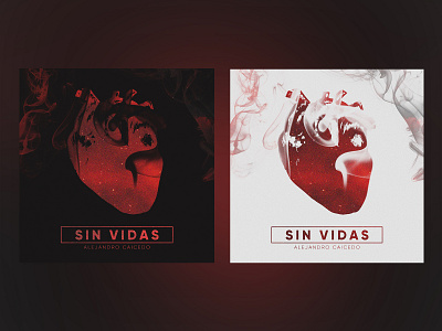 Sin Vidas album cover design design art music art