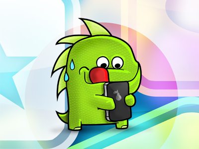 Mascot app dragon iphone mascot push panic reptile