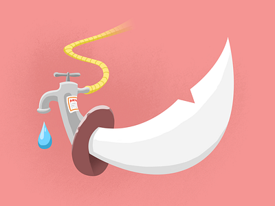 Useless Weapon #01 - Water Sword bucket illustration sword tap useless water weapon