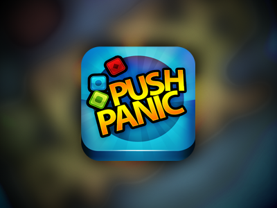 Push Panic Icon app apple game icon ios iphone ipod