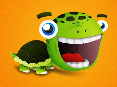 Turtle 365psd cartoon download free illustration turtle