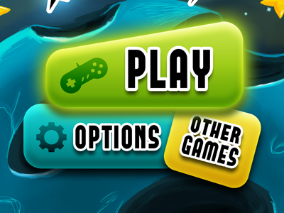 Play aawam alien game games gui interface magnet menu options play
