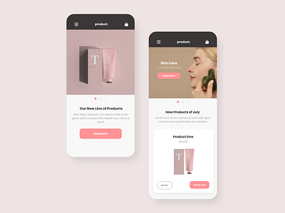 Webshop Skin Care