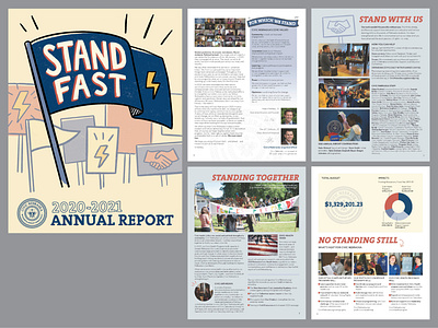 Publication design: Civic Nebraska annual report design graphic design print design publication design