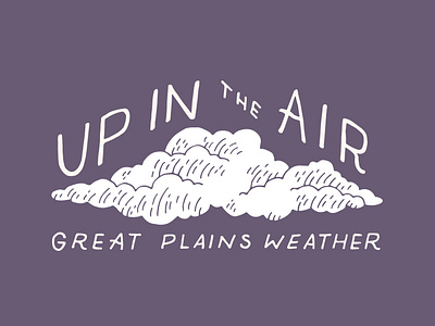Exhibition typography: Great Plains Weather