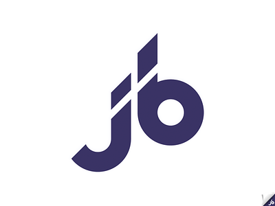 jb logo fibonacci golden ratio goldenratio initial logo initials initials logo logo logo design logodesign purple purple logo sans serif sans serif font serif serif fonts