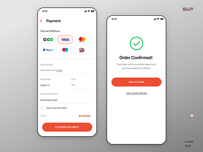 Payment Screen