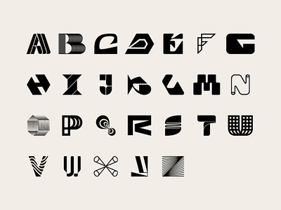 Typography collection 2022 alphabet design graphic design illustration letter lettering logo portfolio typography vector