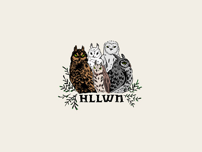 Halloween owls