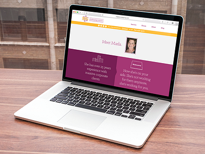 MJB's Bookkeeping Website and Branding Overhaul branding clean friendly mjbs simple web design