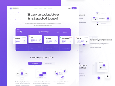 Landing Page Design