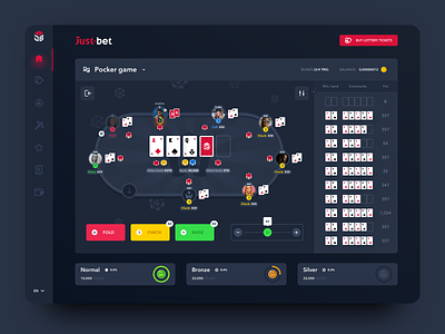 Just Bet | Online Pocker Landing Page