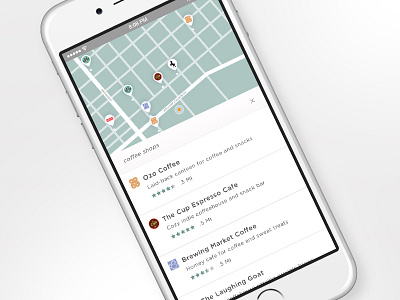 The Big 50 #08 app dailyui map mobile navigation ui