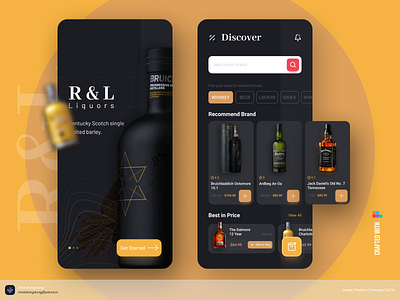 R&L Liquors - online ordering concept