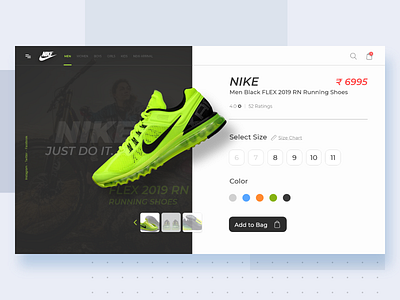 Nike Shoes Detail Page