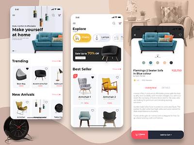 E-commerce Furniture App