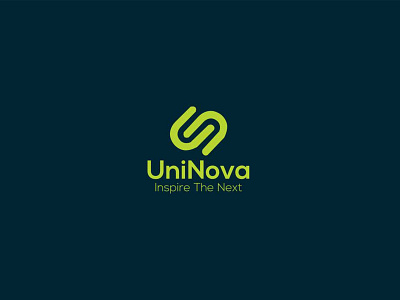 UniNova (Innovation & Startup) Logo Design branding flat graphicdesign illustration logo logo design minimal minimalist logo typography ui ux vector