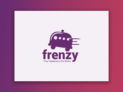 Frenzy Food Delivery Service Logo app branding food food delivery service food logo icon logo logo design minimalist logo restaurant ui vector web