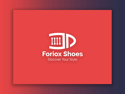 Foriox Shoes Logo beauty branding design fashion footware icon illustration logo logo design minimalist logo shoes vector