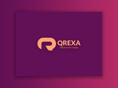 Qrexa Logo branding icon illustration logo logo design minimalist logo software tech logo technology technology logo typography vector