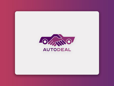 Auto Deal Logo automobile branding car car logo icon illustration logo logo design minimal minimalist logo typography vector